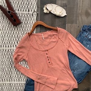 Free People Sugar & Spice Henley